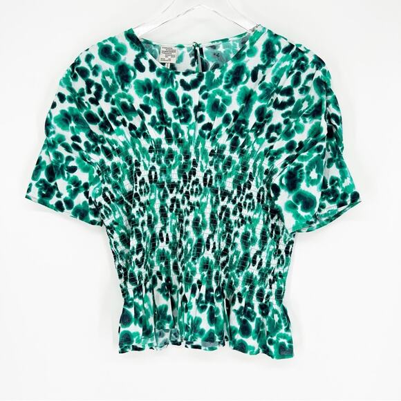 Baum Und Pferdgarten Mynowa Smocked Peplum Top 40 (10) - Picture 2 of 8